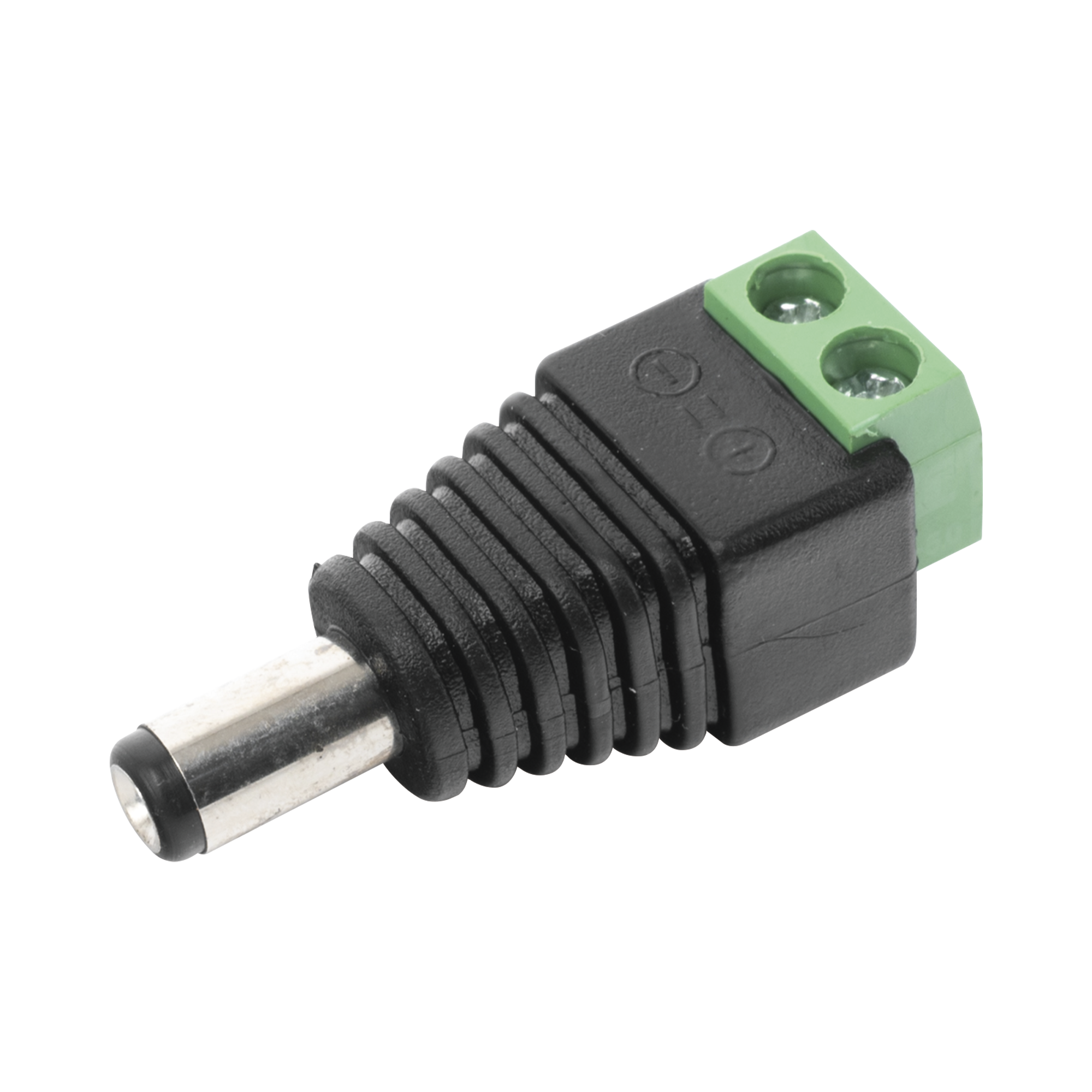 Adaptador Macho Tipo Jack de 3.5 mm Polarizado de 12 Vcc