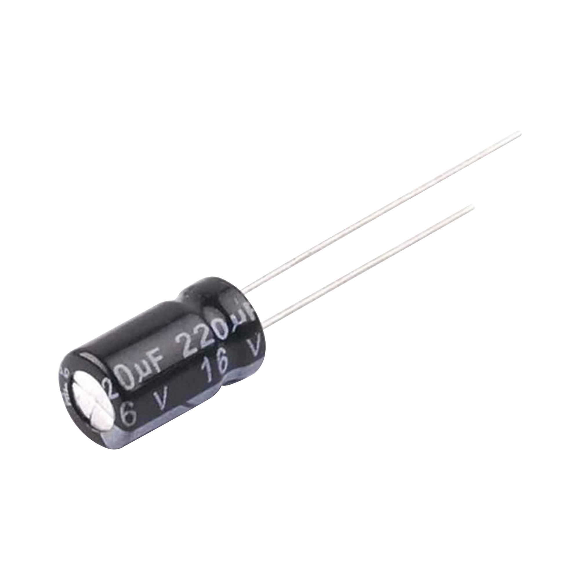 Capacitor Electrolítico 220µF 16VCC Radial